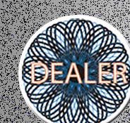 Artistic Spriral Dealer Button